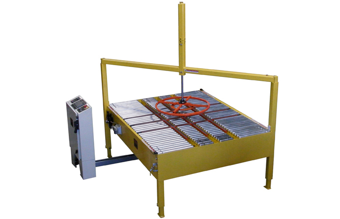 Twin Bundle Rotator (TBR) can rotate to bundles of corrugated simultaneously