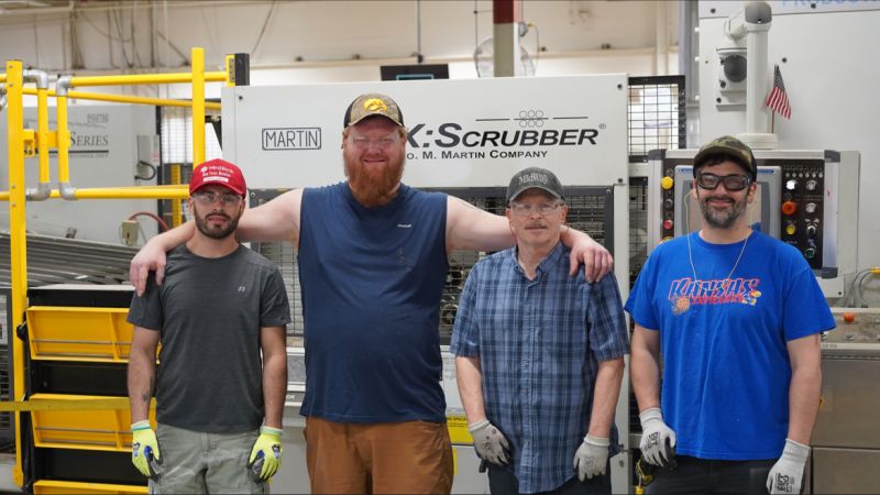 WestRock Sioux City set die cutting production record with LBX:SCRUBBER